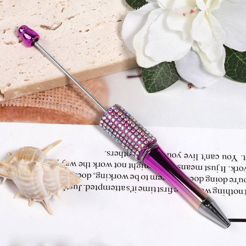 Wholesale 5pcs DIY Creative Water Diamond Colored Full Diamond Handmade Bead Pen