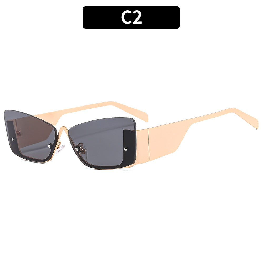 Wholesale Metal Rimless Sunglasses