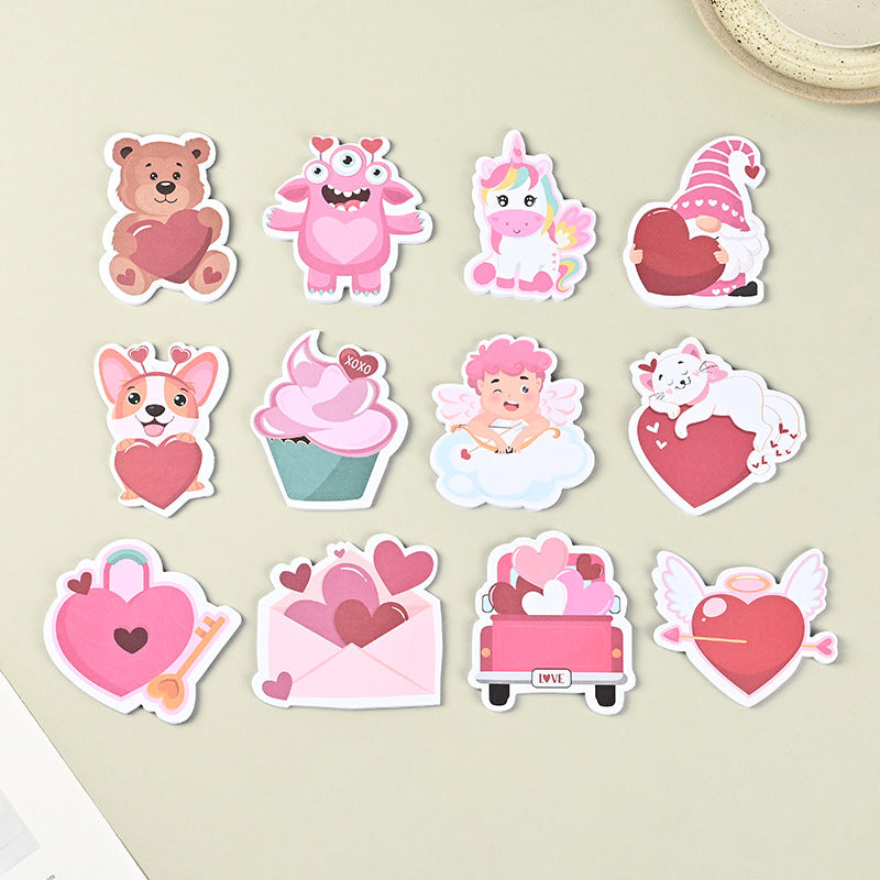 Wholesale Cartoon cute animal alien-shaped sticky notes