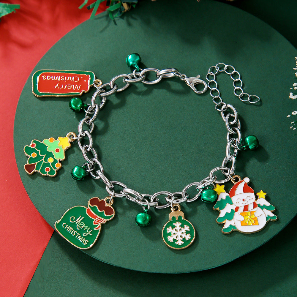 Wholesale Christmas bell  bracelets