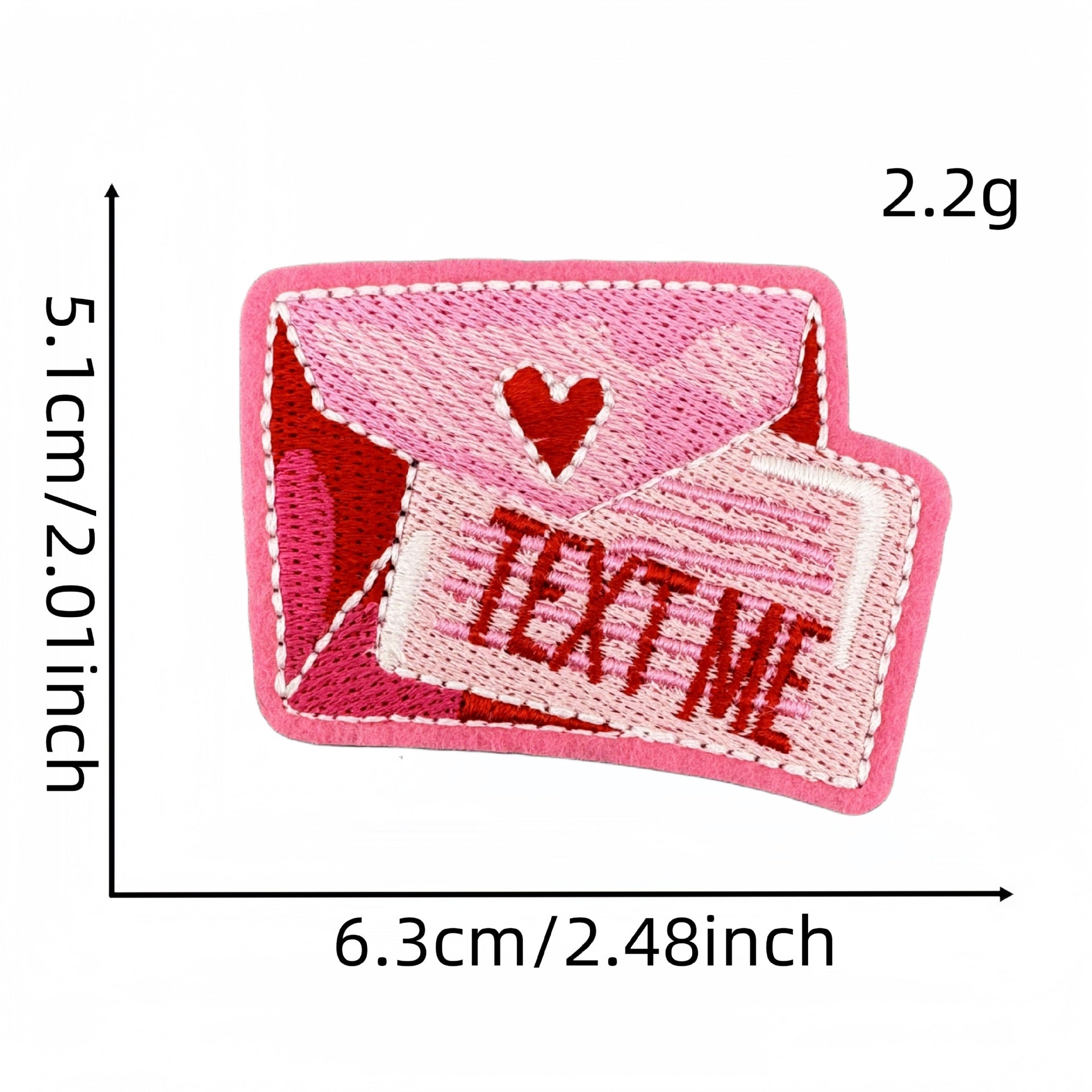 Wholesale Valentine' s Day Pink Love Cartoon Embroidery DIY Patches