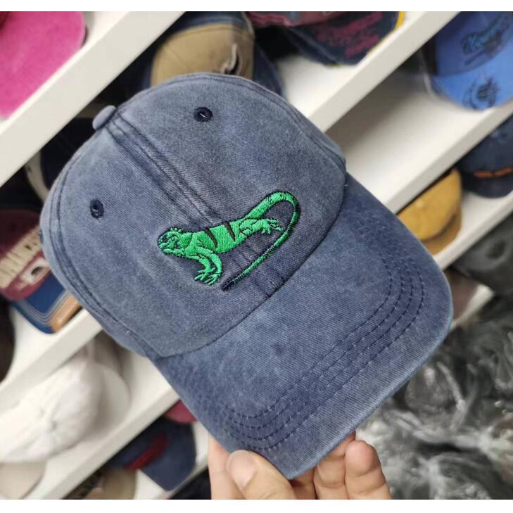 Wholesale Embroidered Washed Distressed Soft Top Baseball Cap