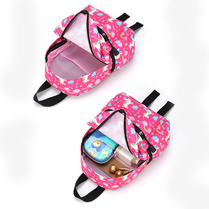 Wholesale Cartoon Printing Kids Oxford Backpack