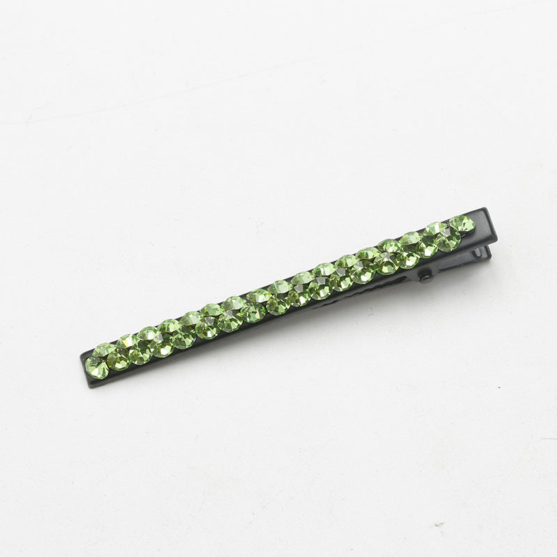 Wholesale Rhinestone Side Hairpins Duckbill Clip for Broken Hair