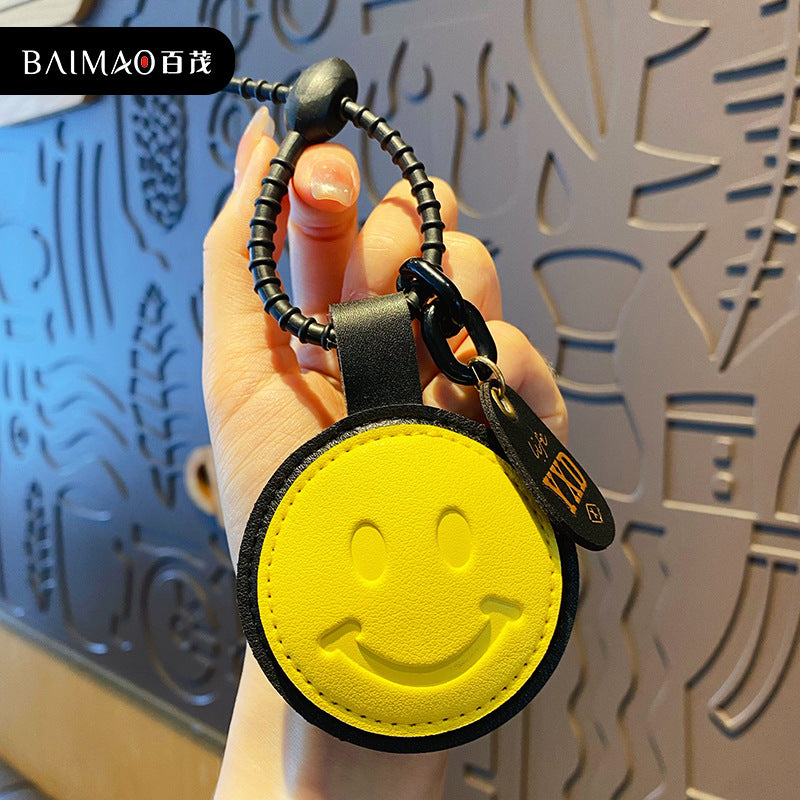 Wholesale Creative Heart Shaped Leather Keychain