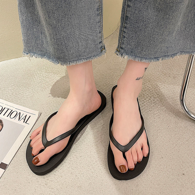 Wholesale Rubber Non-slip Simple Flip Flops