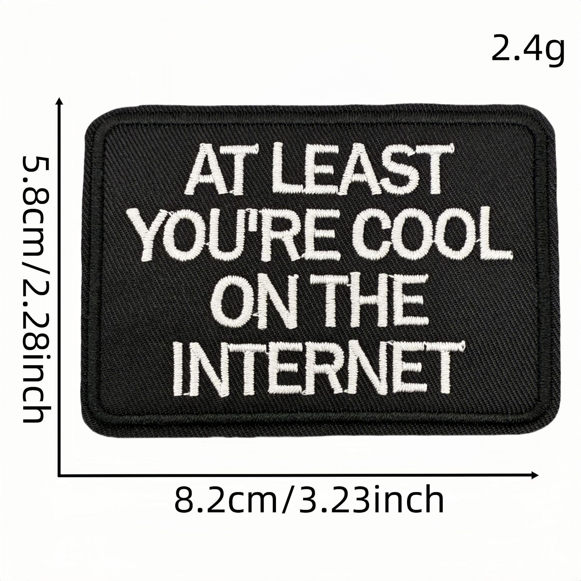 Wholesale Cartoon English Math Series Embroidery DIY Patches