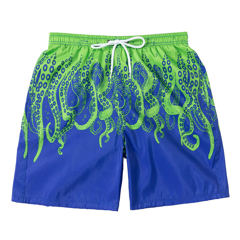 Wholesale Quick-drying Beach Pants Loose Lined Swim Trunks Men's Shorts Swimwear