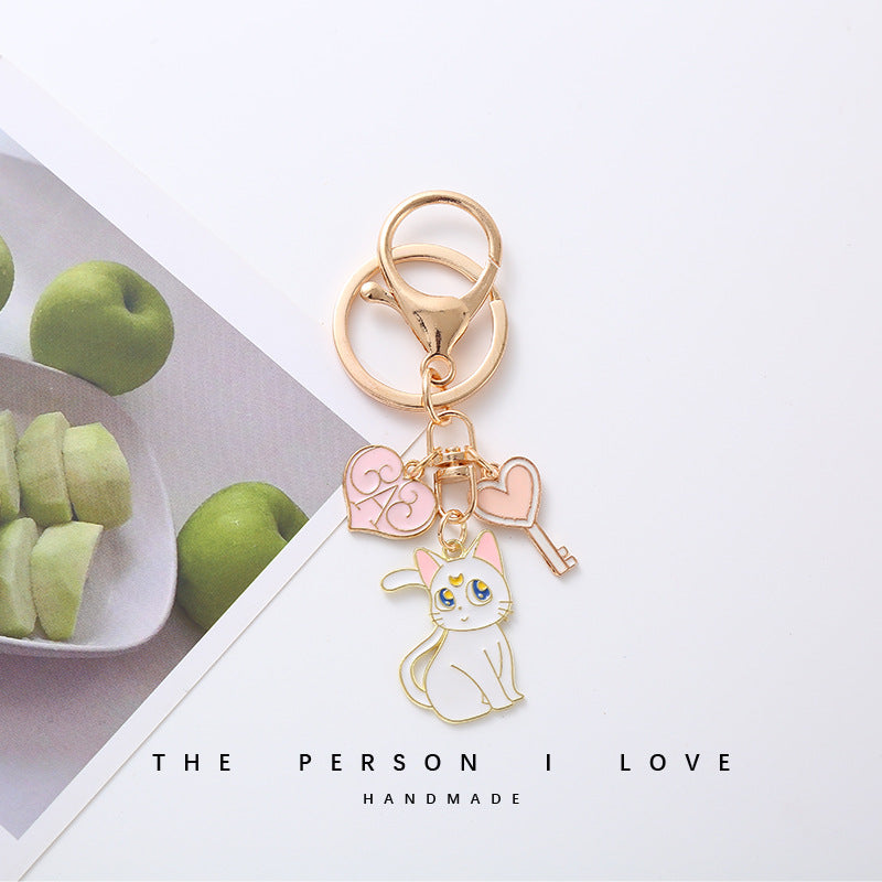 Wholesale Cute Unicorn Pony Rainbow Keychain