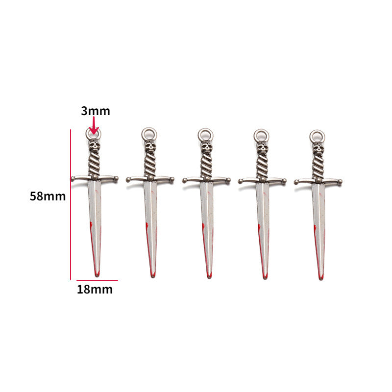 Wholesale 10pcs  Jewelry Accessories 20 Anime Weapons Decorations