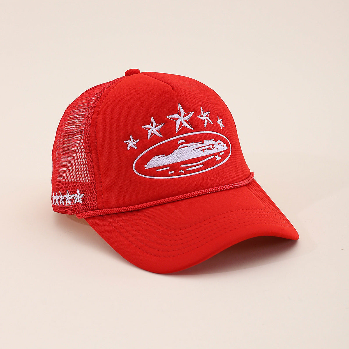 Wholesale Alcatraz Embroidered Trucker Hat,  Sunshade Baseball Cap
