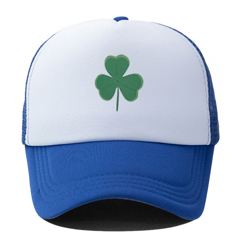 Wholesale Couples Irish Festival Clover Baseball Mesh Cap