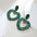 Wholesale Valentine's Day Hot Love earrings fashion color alloy rhinestone hollow love earrings jewelry