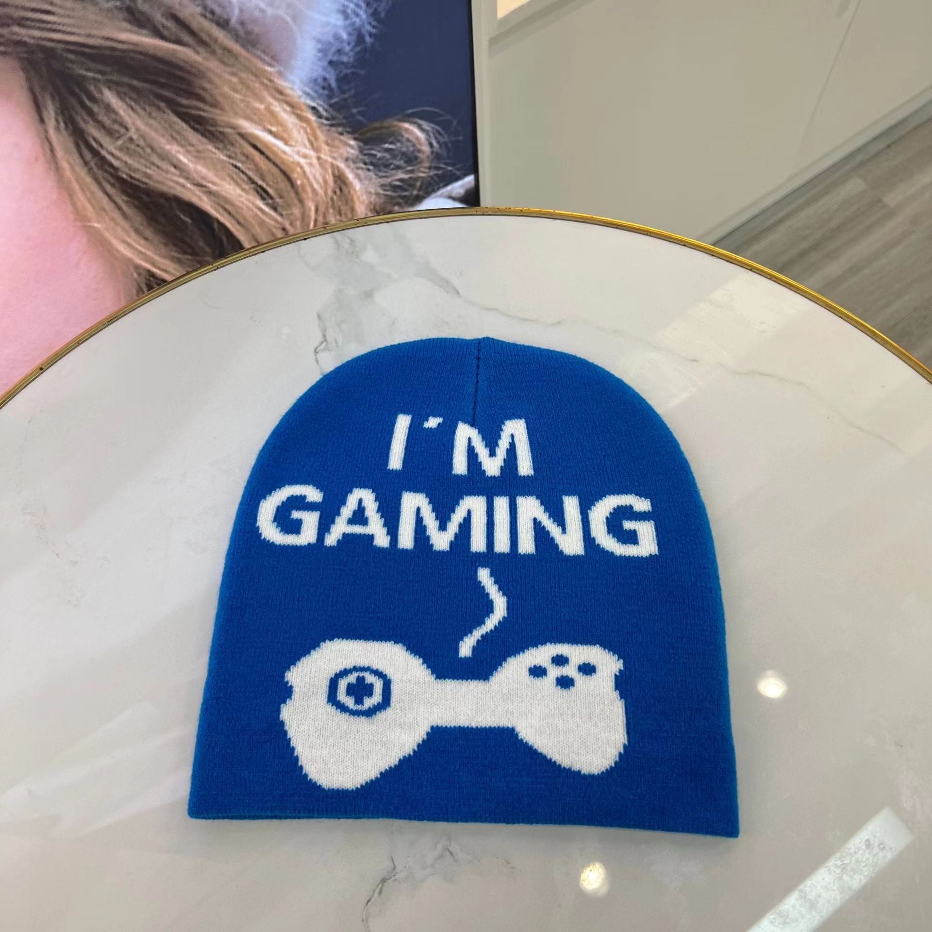 Wholesale New Autumn and Winter Letter Embroidery Vintage Acrylic Woolen Beanie