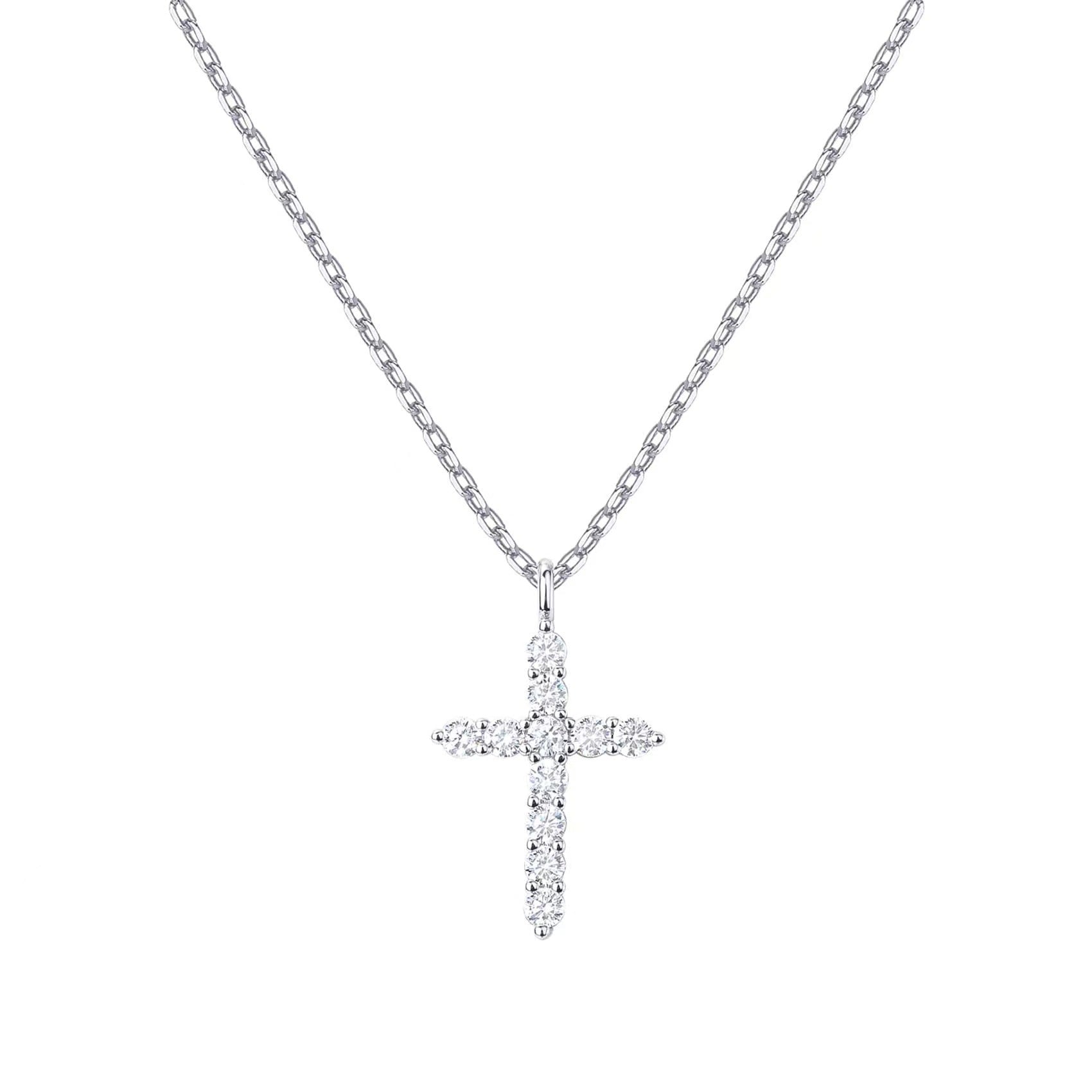 Wholesale Cross Necklace Full Diamond Necklace