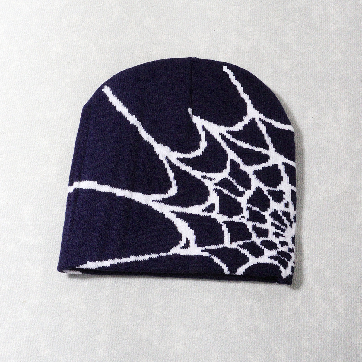 Wholesale Y2K Jacquard Knitted Hats, Spider Web Wool Hats