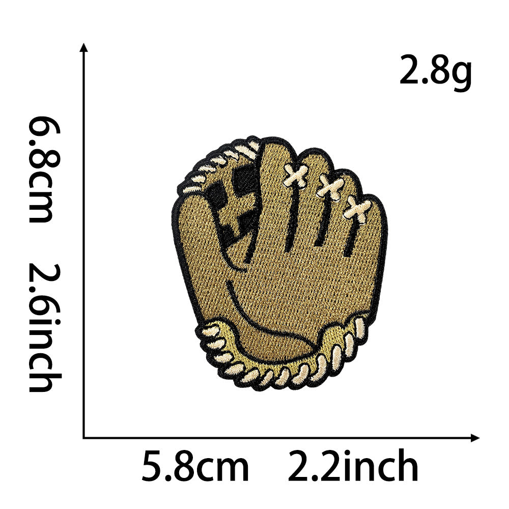 Wholesale Polyester Embroidered Iron On Patches 10 Styles Chic Decorative Coat Badges DIY Clothing Accessory Gift Boutique Resale