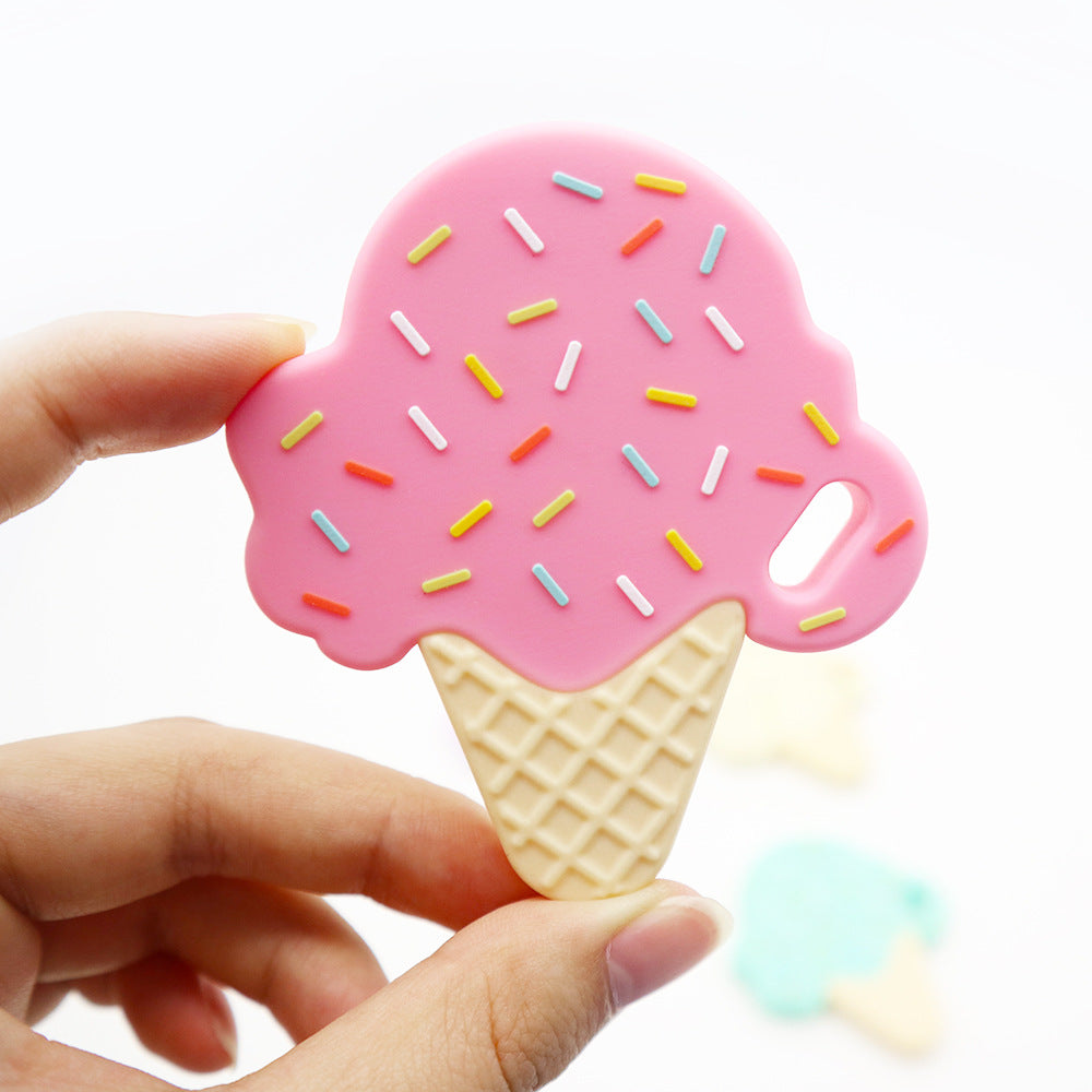 Wholesale 10PCS/PACK Silicone Sandwich Biscuits Donuts Anti-Eater Teether