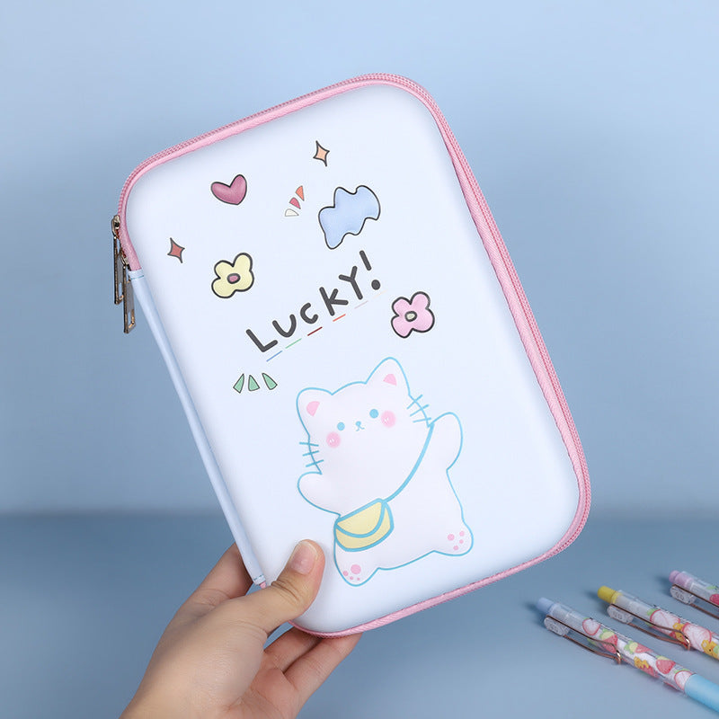 Wholesale Multi-functional EVA Stationery Box, Astronaut Unicorn Cat 3D Pencil Case