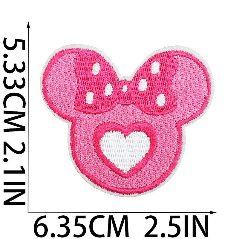 Wholesale Embroidered Patch Sew On Badge Polyester Craft Supply For Clothing Bags Decorative Gift OLY Exclusive