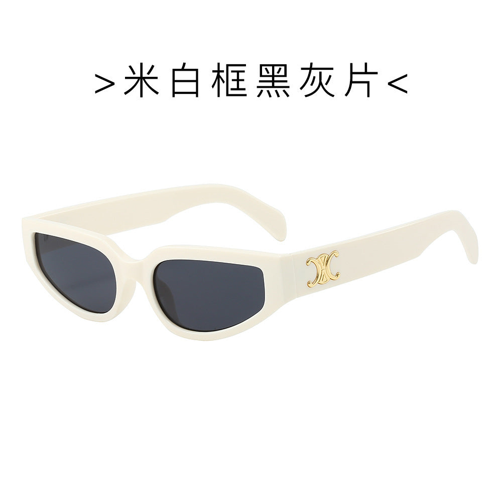 Wholesale Vintage Leopard Border Fashion Sunglasses