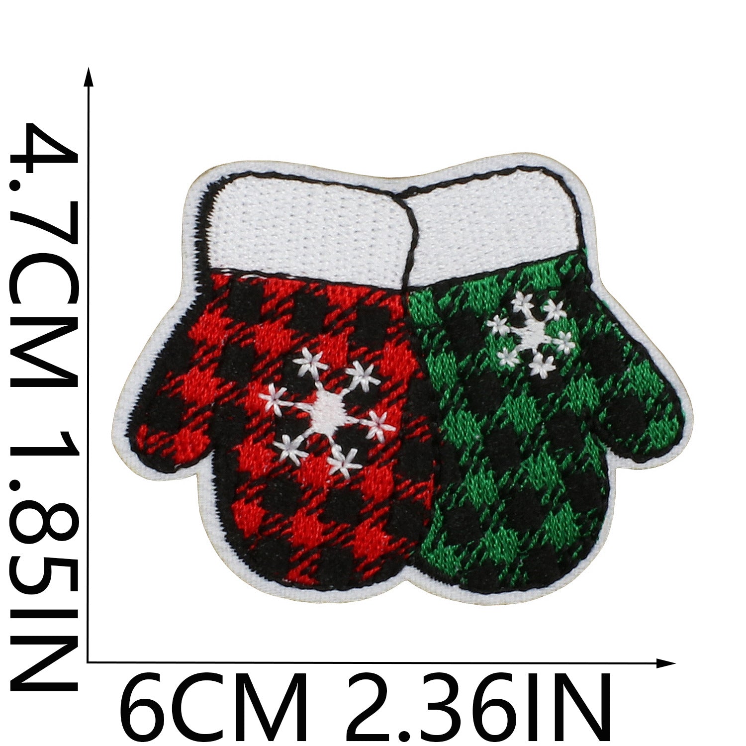 Wholesale Cartoon Christmas Embroidery Patches Festive Tree Snowman Designs Polyester Thread Decorative Accent For Clothing Bags DIY Projects
