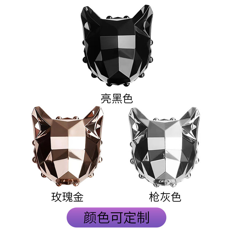 Wholesale Plastic Geometry Cat Car Interior Solid Ointment Car Perfume