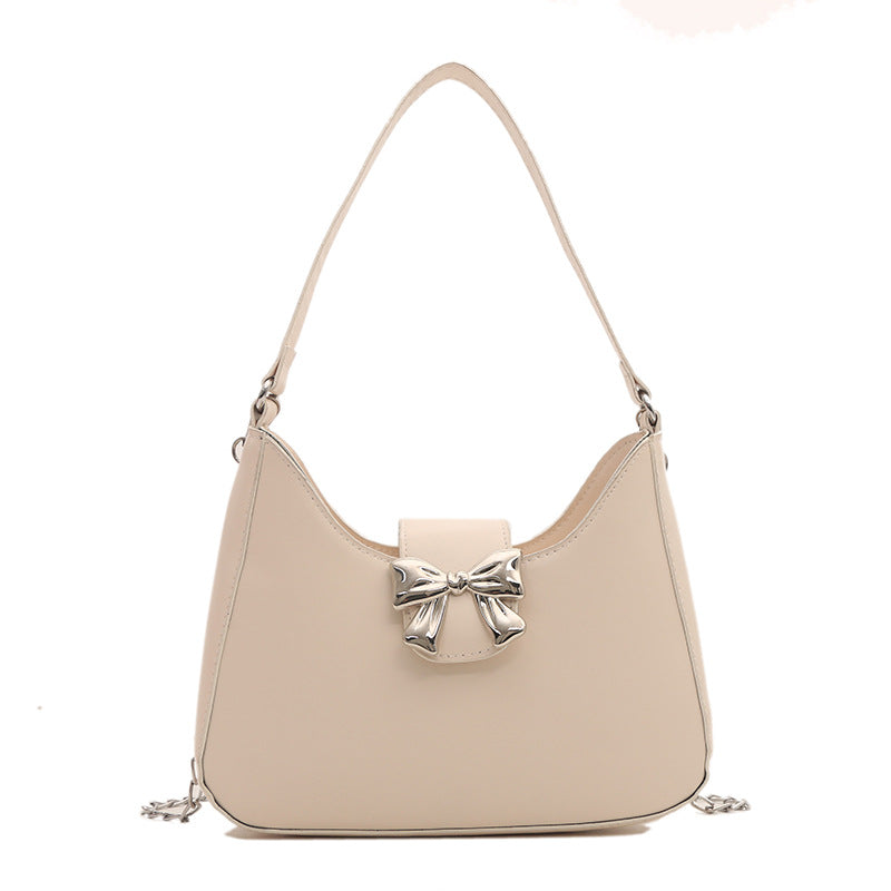 Wholesale Fashion Bow Decoration Popular Chain Crossbody Shoulder Bag