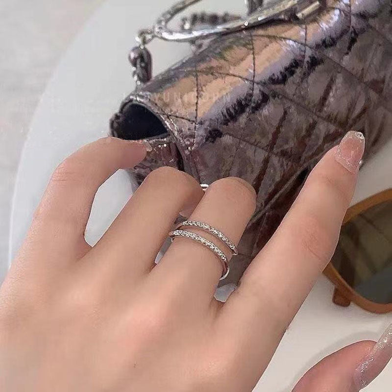 Wholesale Alloy Diamond Ring Set