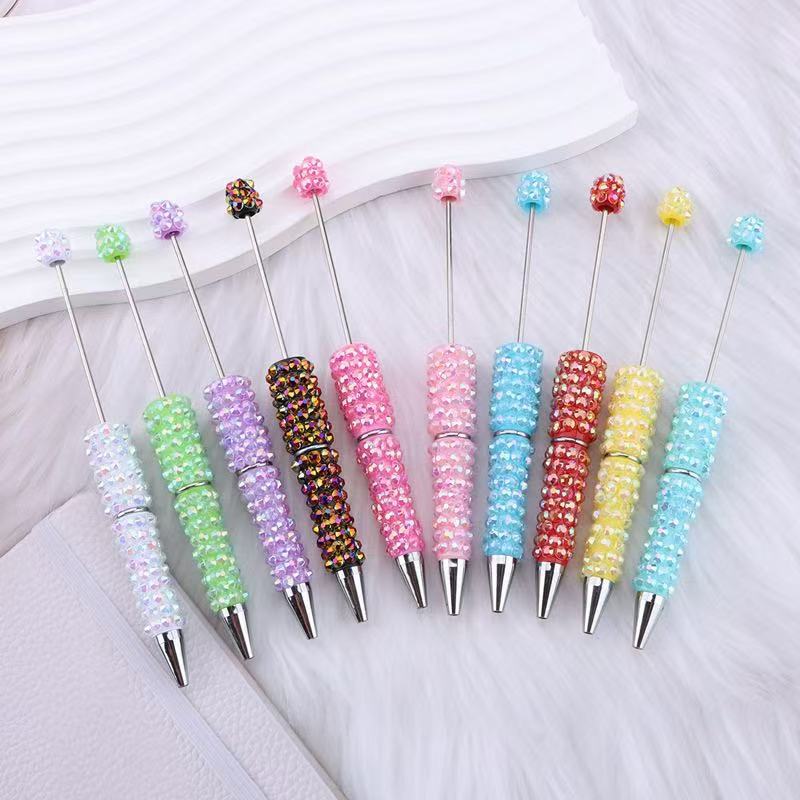 Wholesale beadable pens with Colorful Diamonds