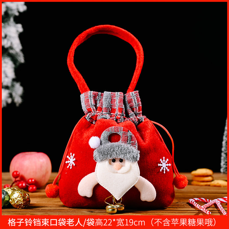 Wholesale Christmas Decorations Cartoon Tote Bag Gift Bag