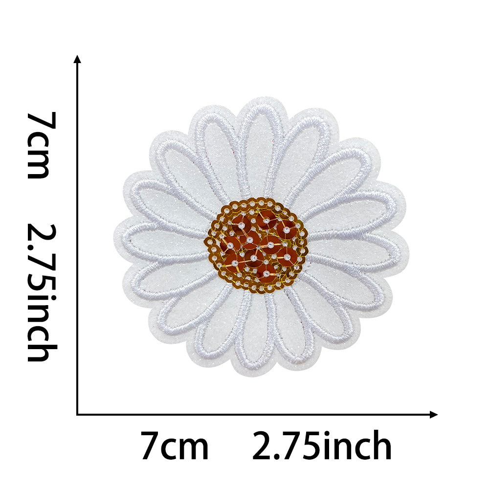 Wholesale Trendy Embroidered Plant Patches With Hot Melt Backing Cactus Sunflower Monstera Design For DIY et Decor And Boutique Craft Supply