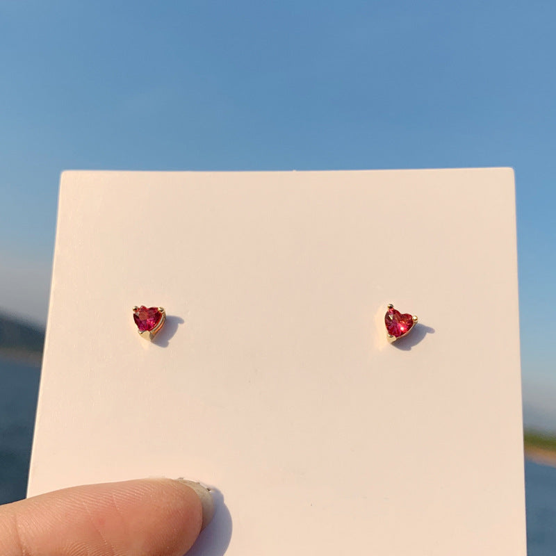 Wholesale Petite Gold Crown 925 Sterling Silver Earrings