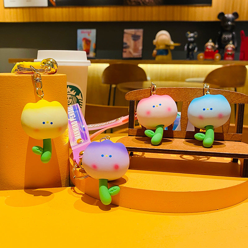 Wholesale Resin Tulip Keychain