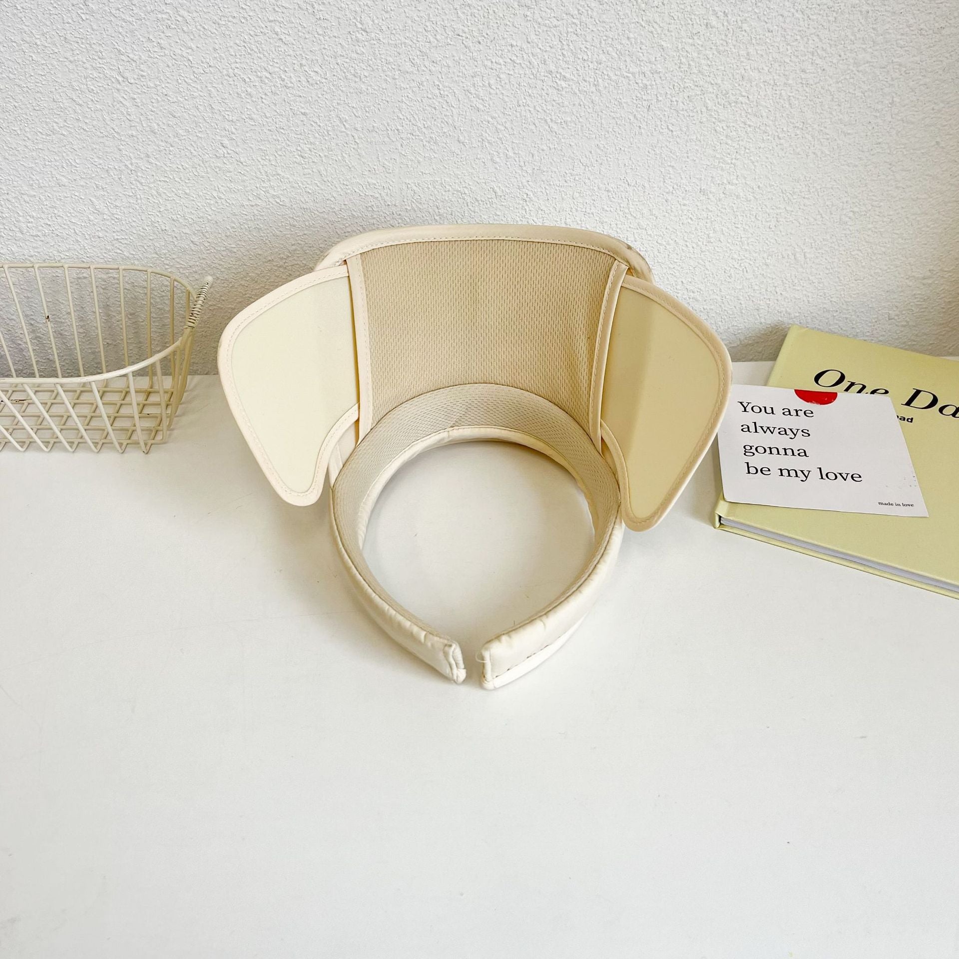 Cartoon de algodón para niños de verano al por mayor Big Brim Sunshade Top de copa vacía