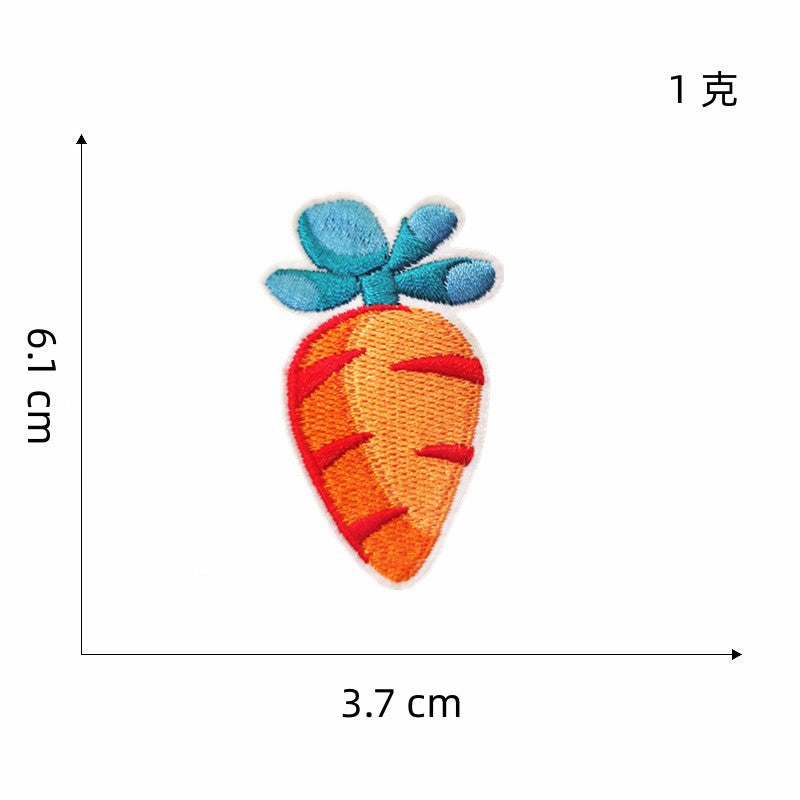 Wholesale Easter egg cartoon rabbit embroidery DIY Patches