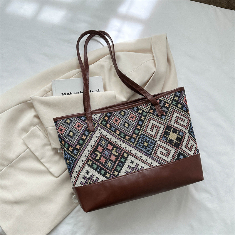 Wholesale Polyester Ethnic Style Shoulder Bag