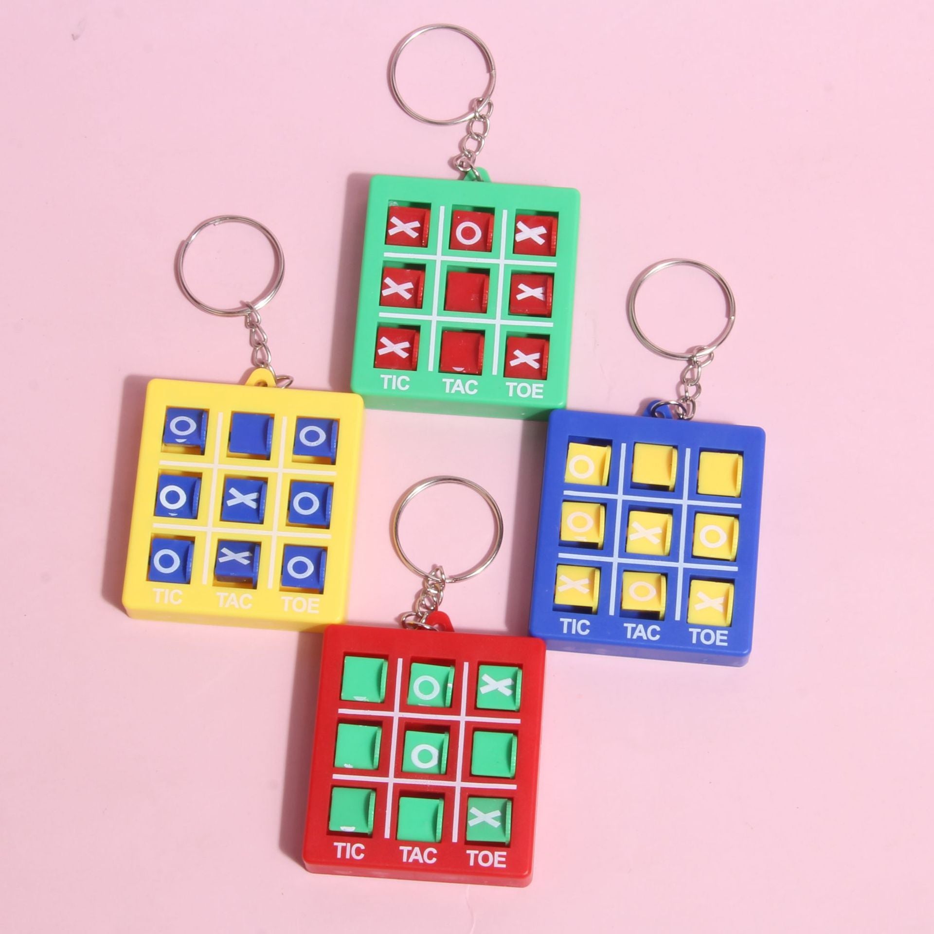 Wholesale Plastic Puzzle Game Keychains