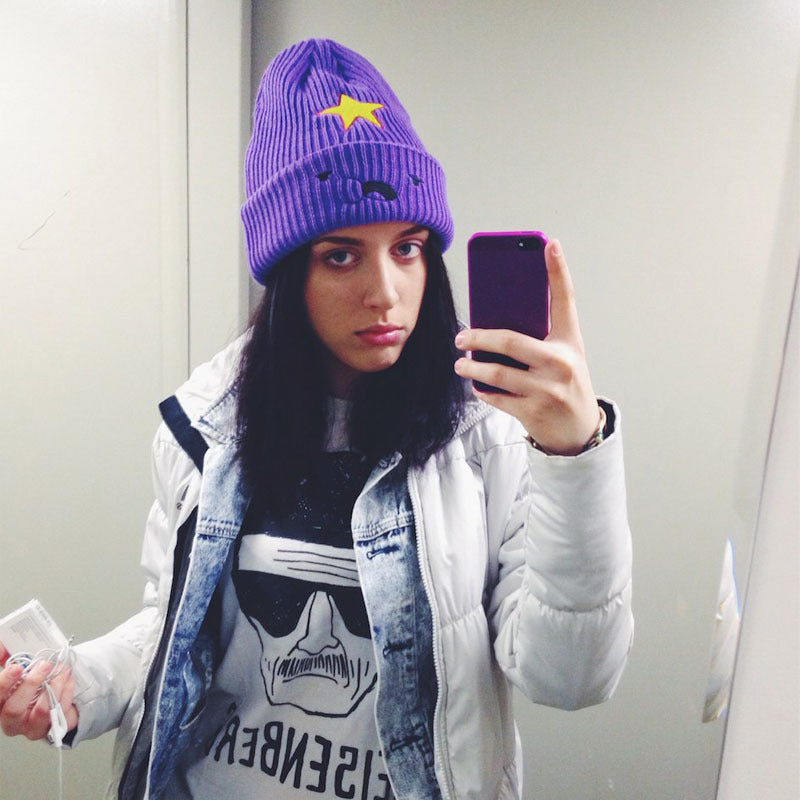 Wholesale All-match Pullover Earmuffs Embroidered Wool Hat