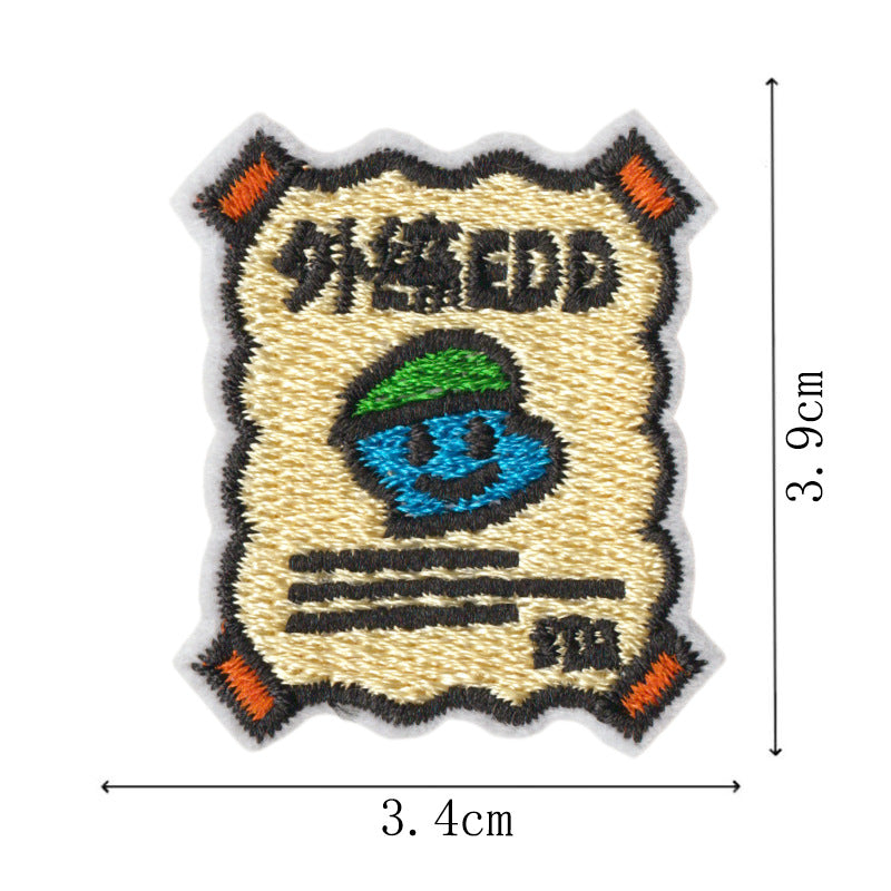 Wholesale Cute Flower Chapter Car DIY Patches