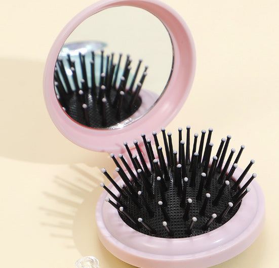 Wholesale Plastic Integrated Folding Mirror Combs