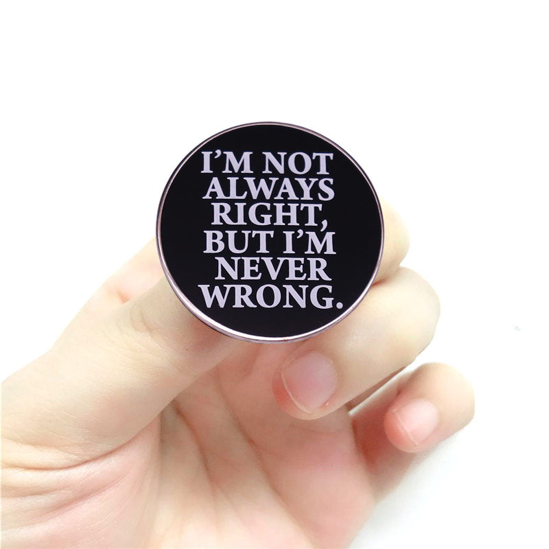 Wholesale Satirical Humorous and Funny Brooch