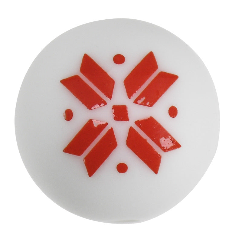 Cuentas de pascua de silicona de 50 piezas al por mayor