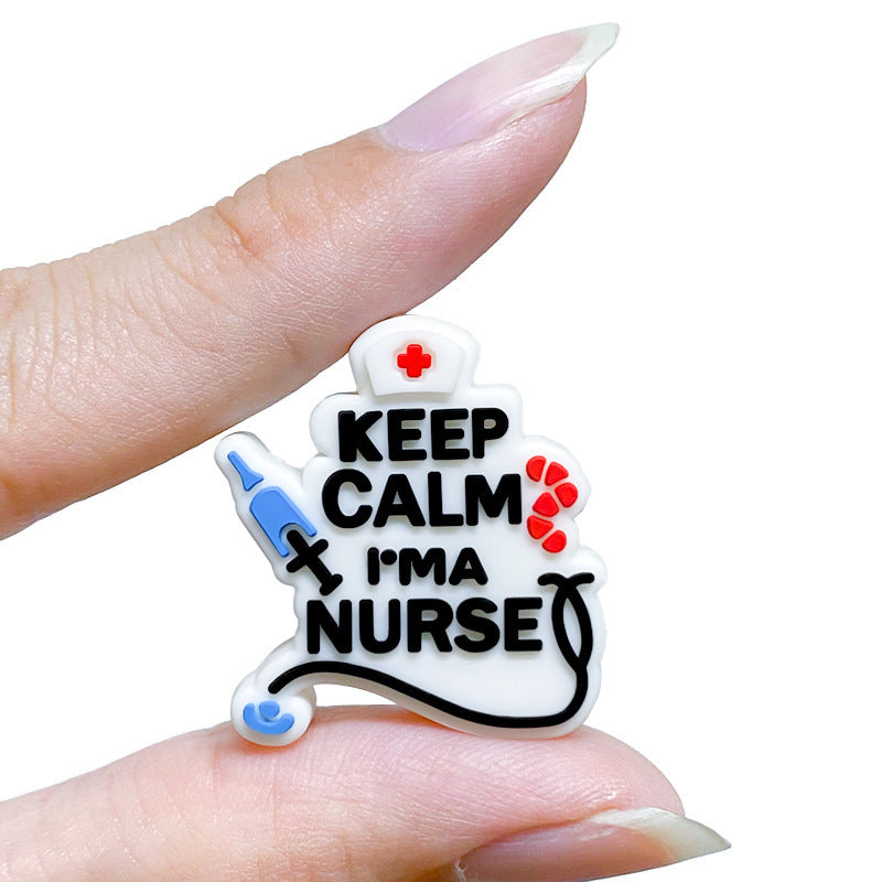 Wholesale 10pcs medical treatment  injection nurse Focal Beads