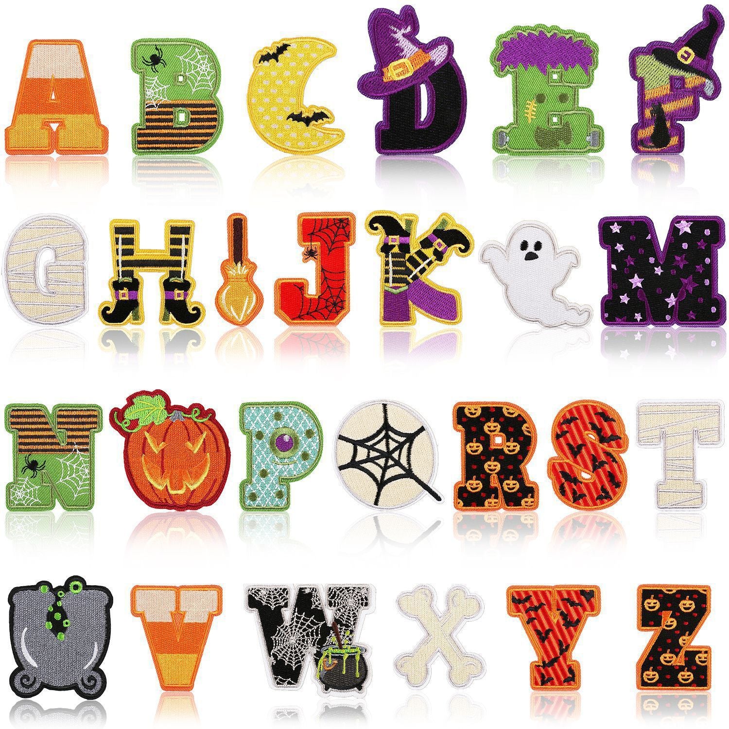 Wholesale Christmas embroidery cloth stickers letters  DIY Patches
