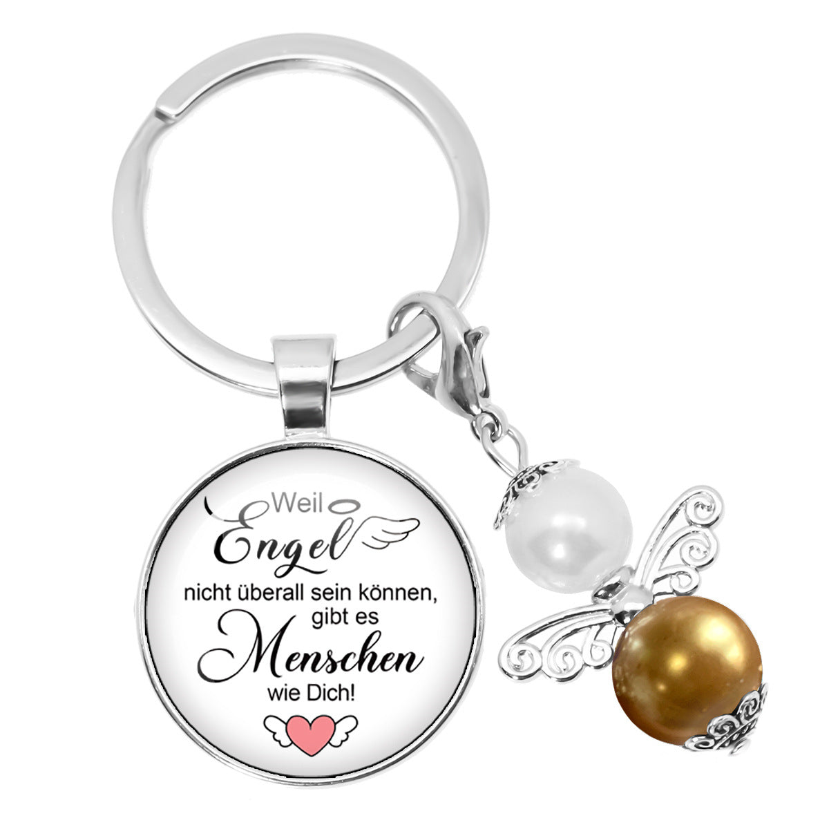 Wholesale  Engel Angel-like Person Metal Keychain