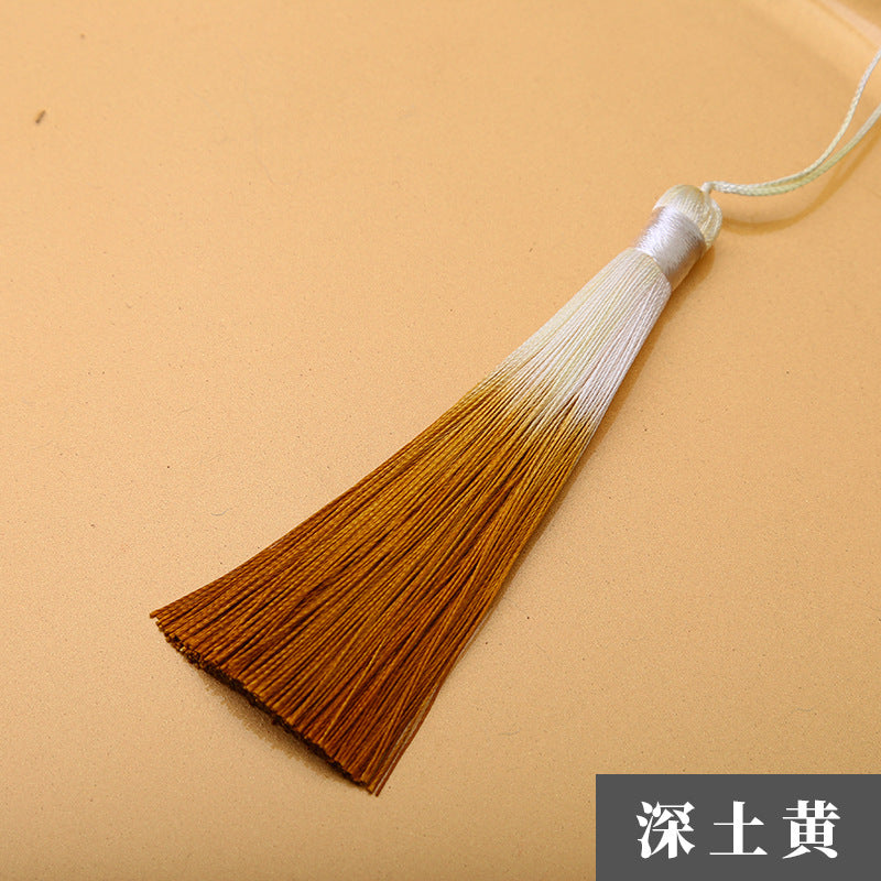 Wholesale Small Gradient Dye Tassel Vertical Decorative Pendant