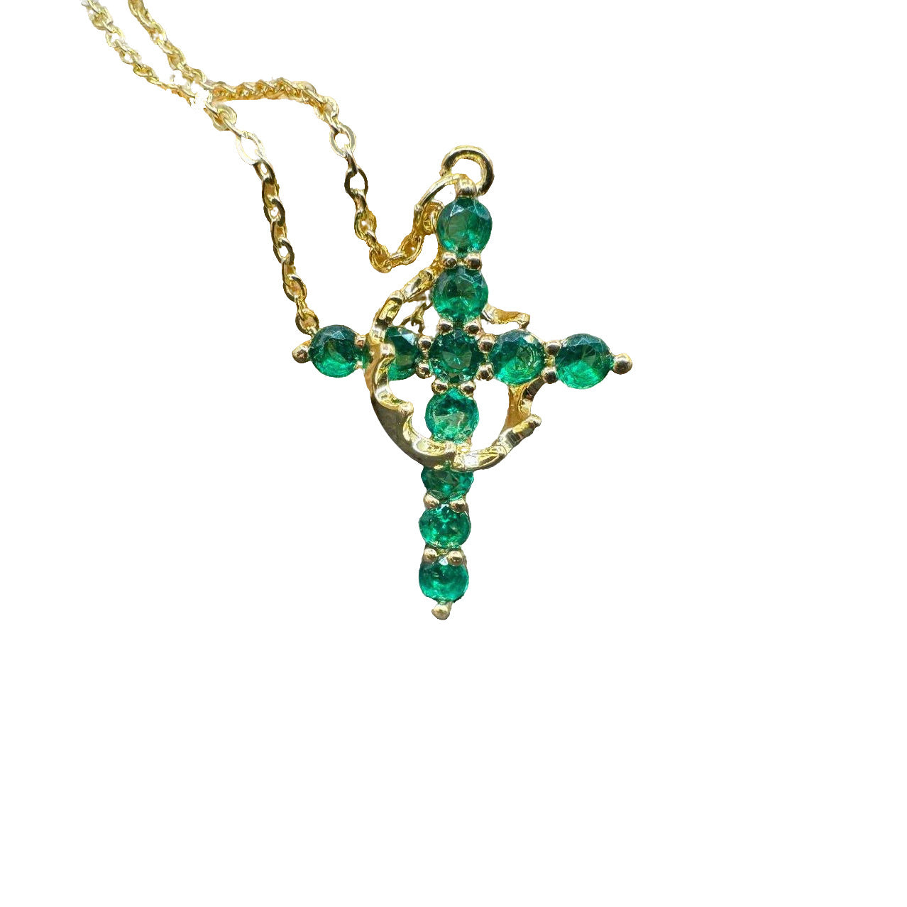 Wholesale Stylish Women' s Necklace with Creative Cross Pendant