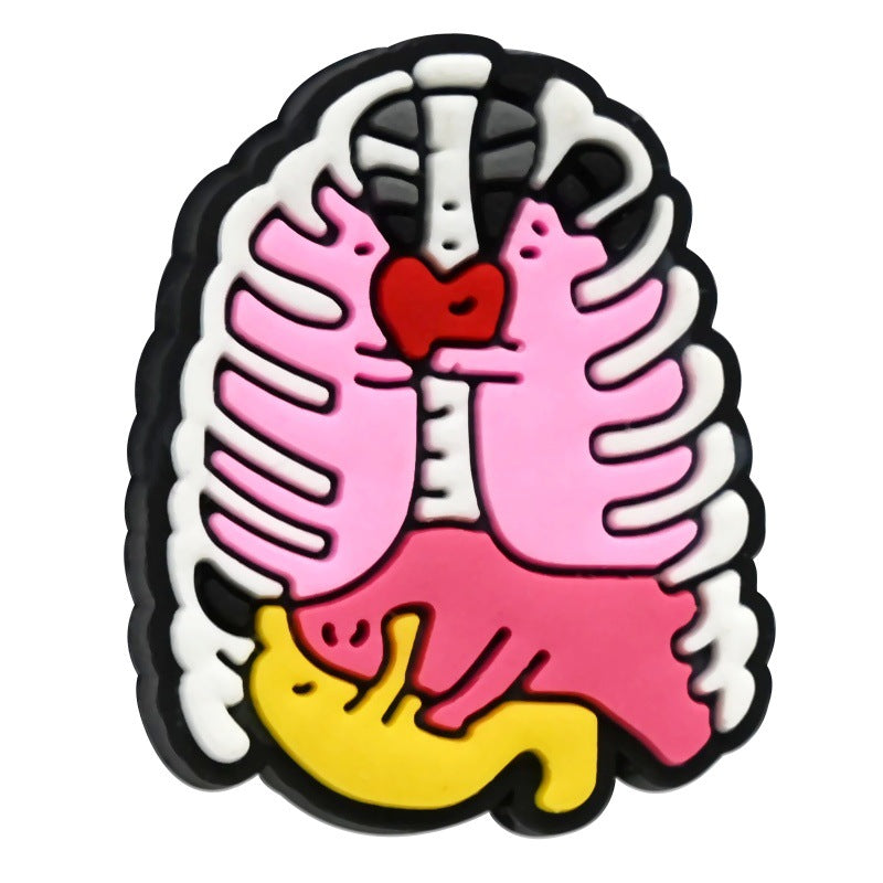 Wholesale  Random 100pcs/pack  Cartoon Medical Nurse Series Beads  Focal Beads