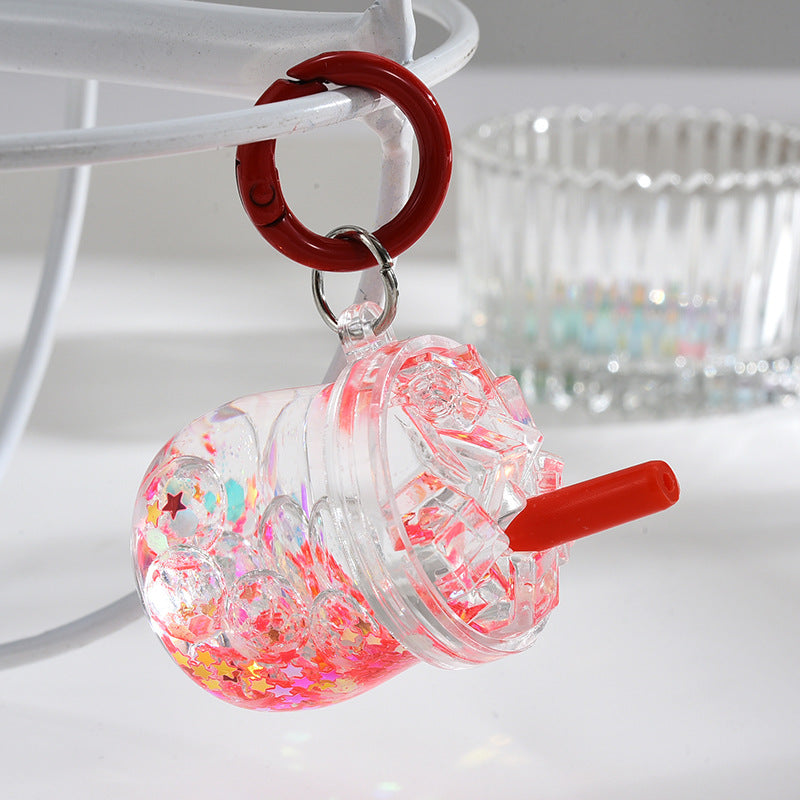 Wholesale Into Oil Luminous Iceberg Cup Acrylic Keychains